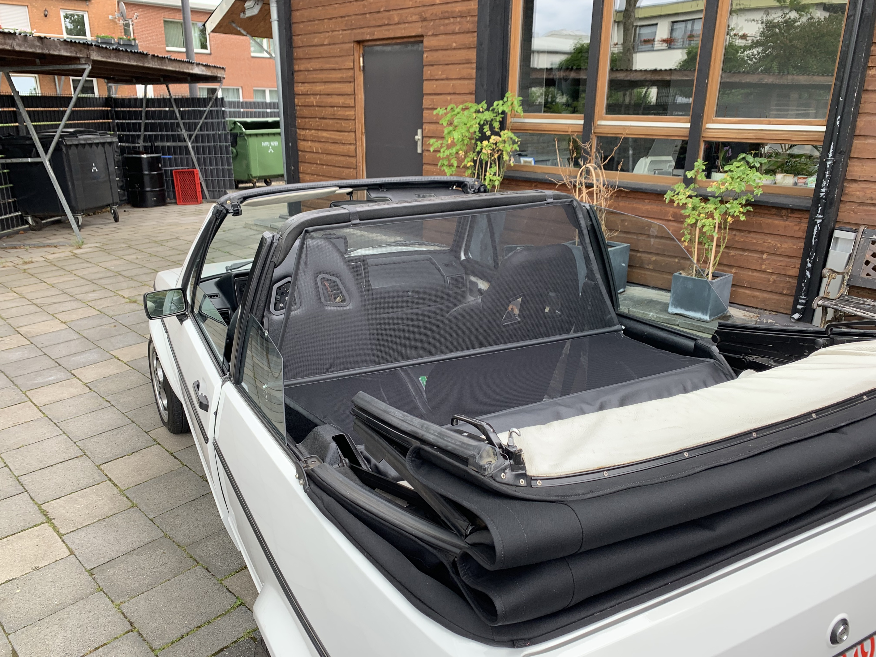 Airax deflettore del vento adatto per VW Golf I Cabrio 