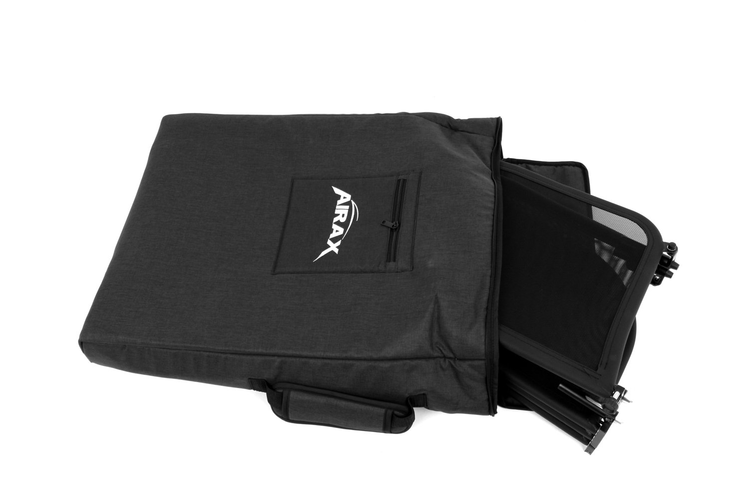 Airax deflector de viento adecuado para BMW MINI ONE,COOPER,COOPER S, F 57 plegable y plegable por la mitad, con bolsillo