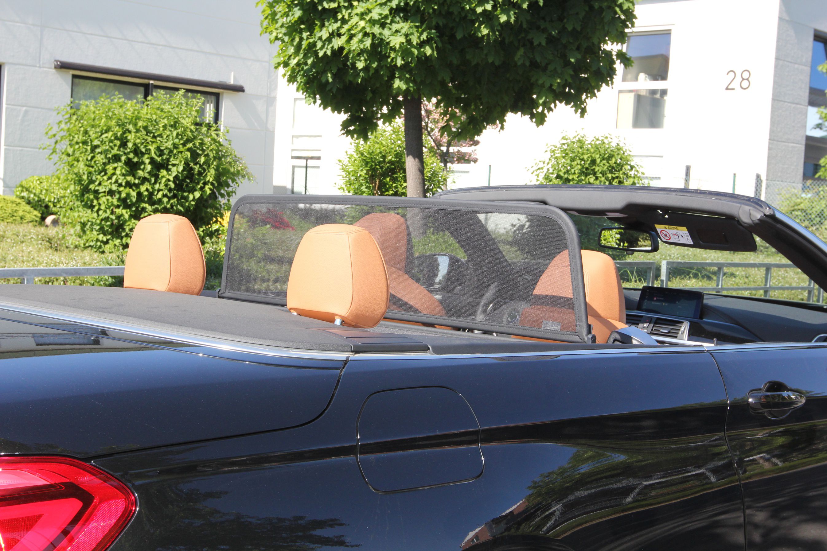 Airax windscherm geschikt voor BMW 4er Typ F33 F 83 Cabrio  