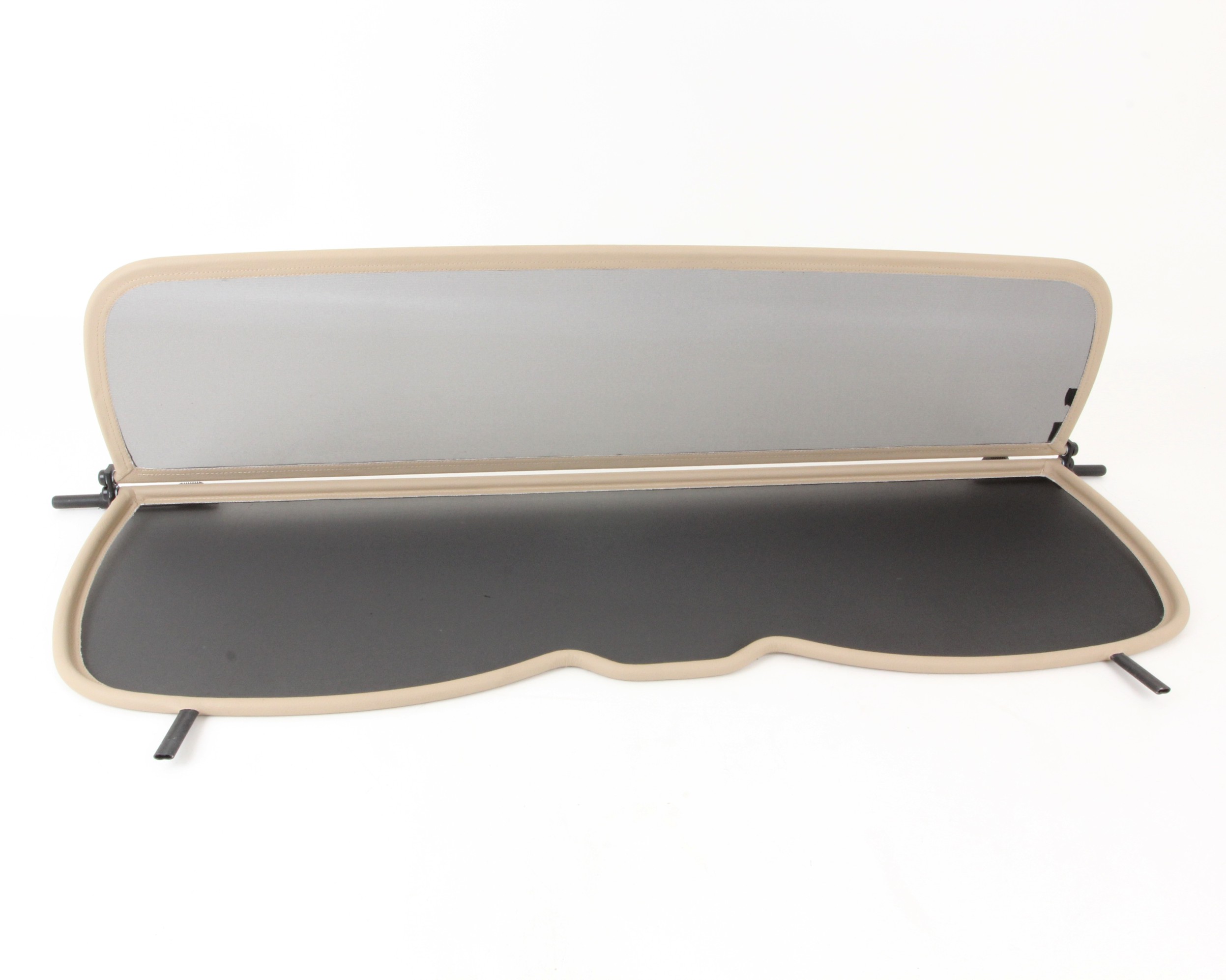 Deflector de viento adecuado para Mercedes CLK Klasse A 209 tono beige