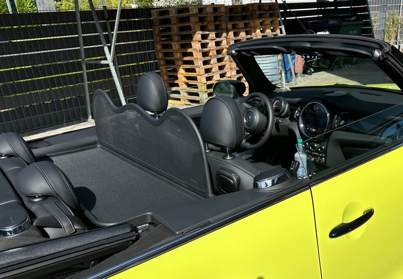 AIRAX Windschott für BMW Mini Cooper Cabrio F57 Convertible mit Tasche