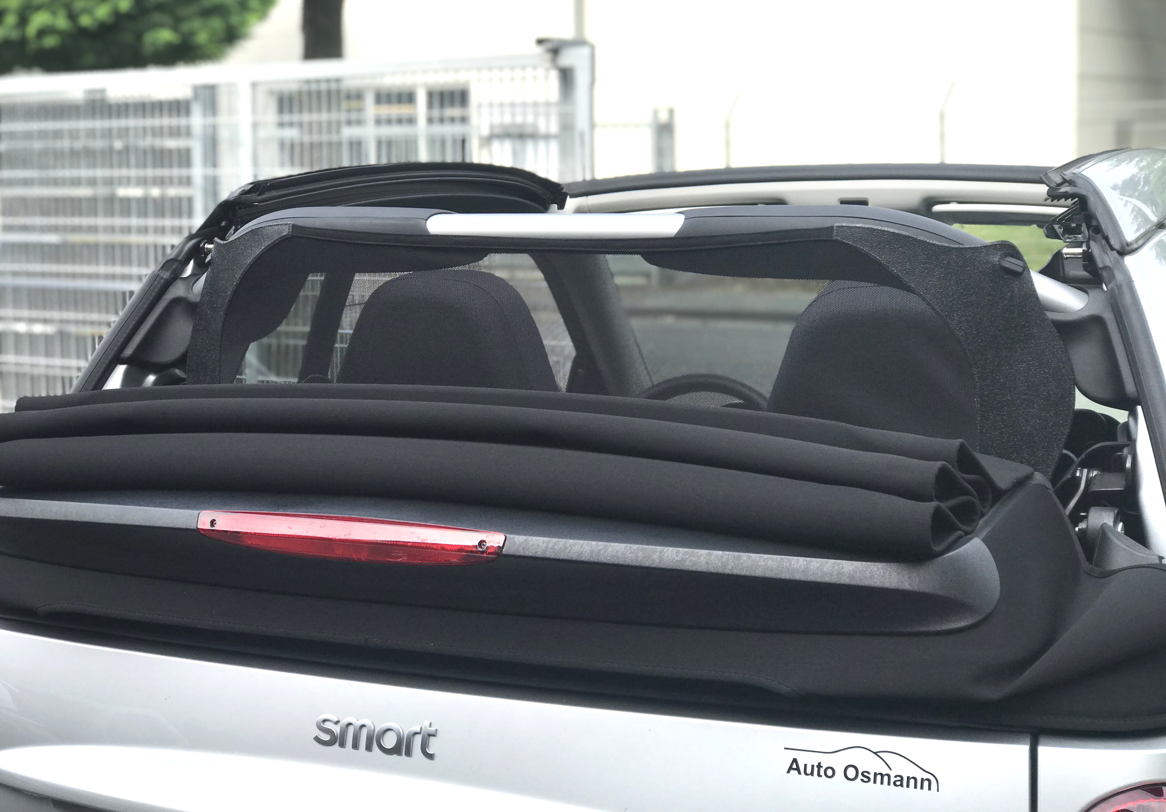 Airax windscherm geschikt voor Smart Fortwo 451 Cabrio  