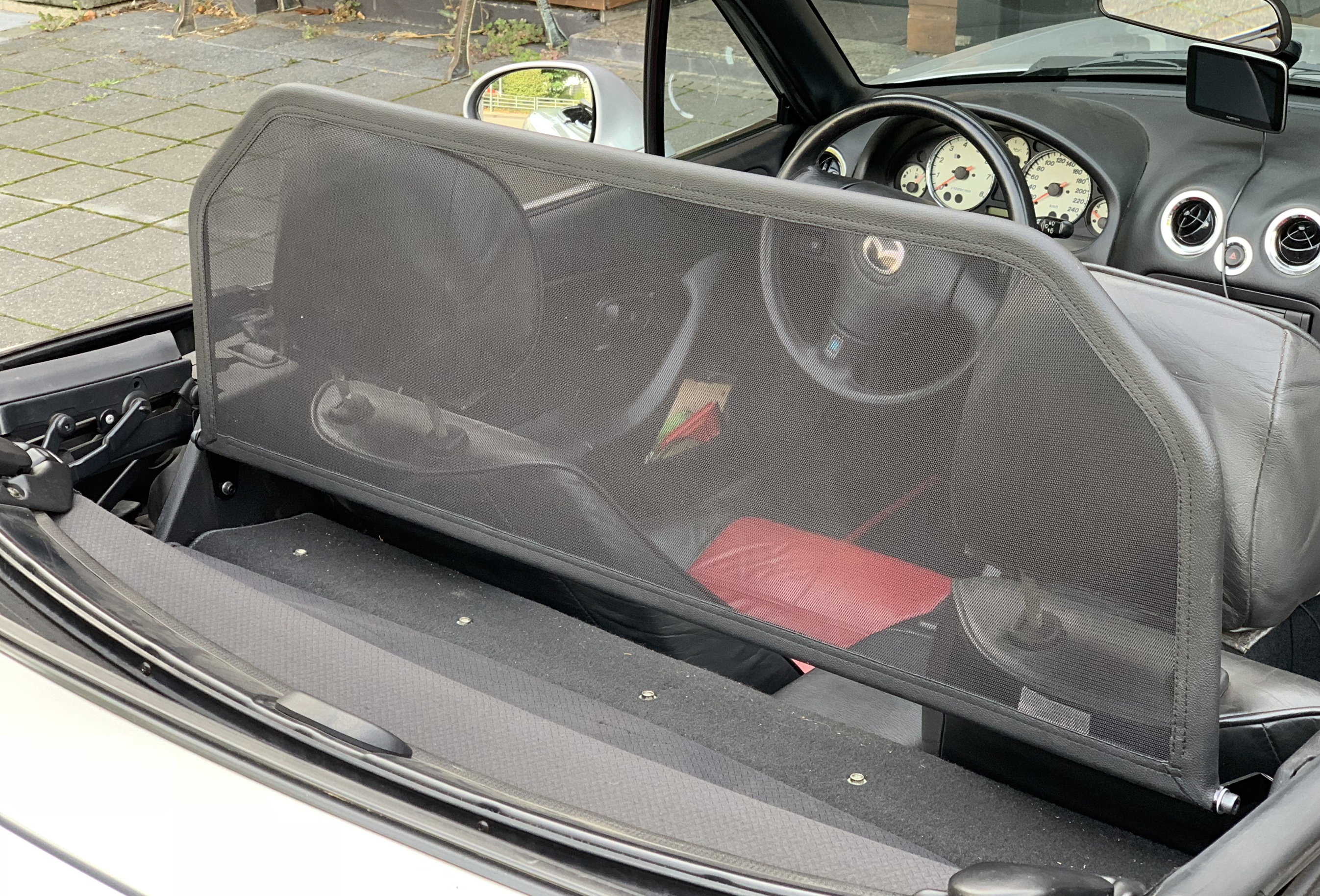 Airax wind deflector suitable for Mazda MX-5 MX5 Miata MK 1 MK 2 