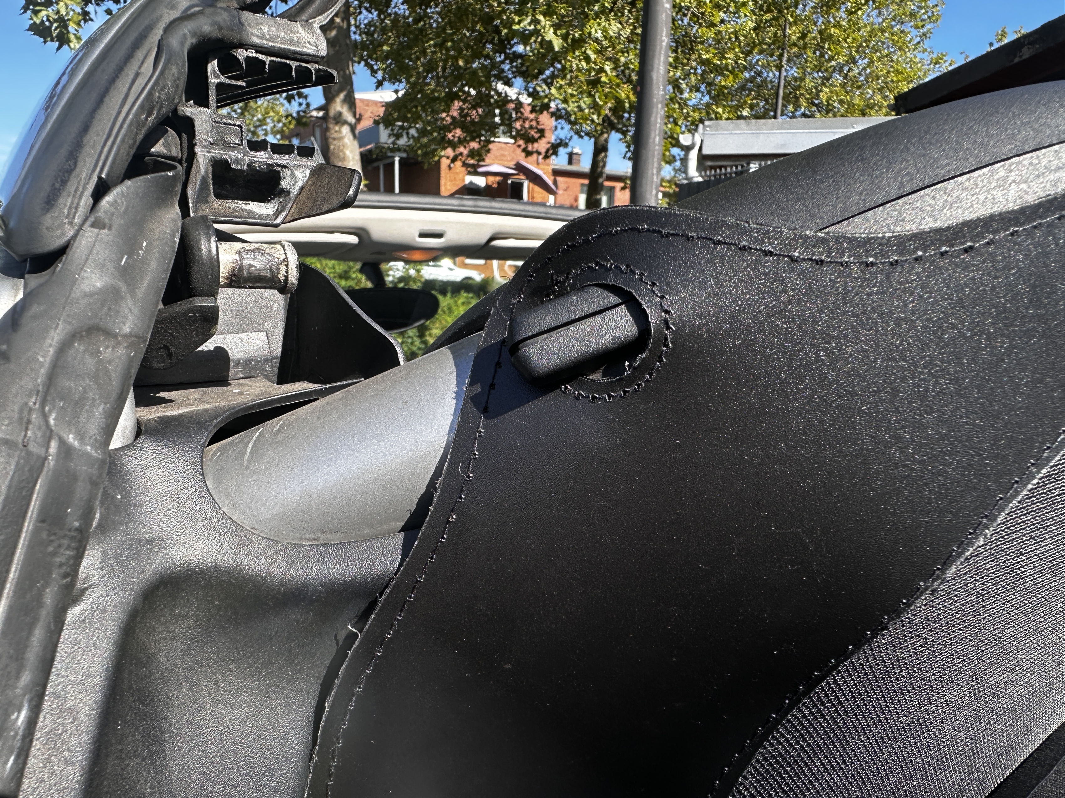 Airax wind deflector for Fortwo 451 Cabrio  