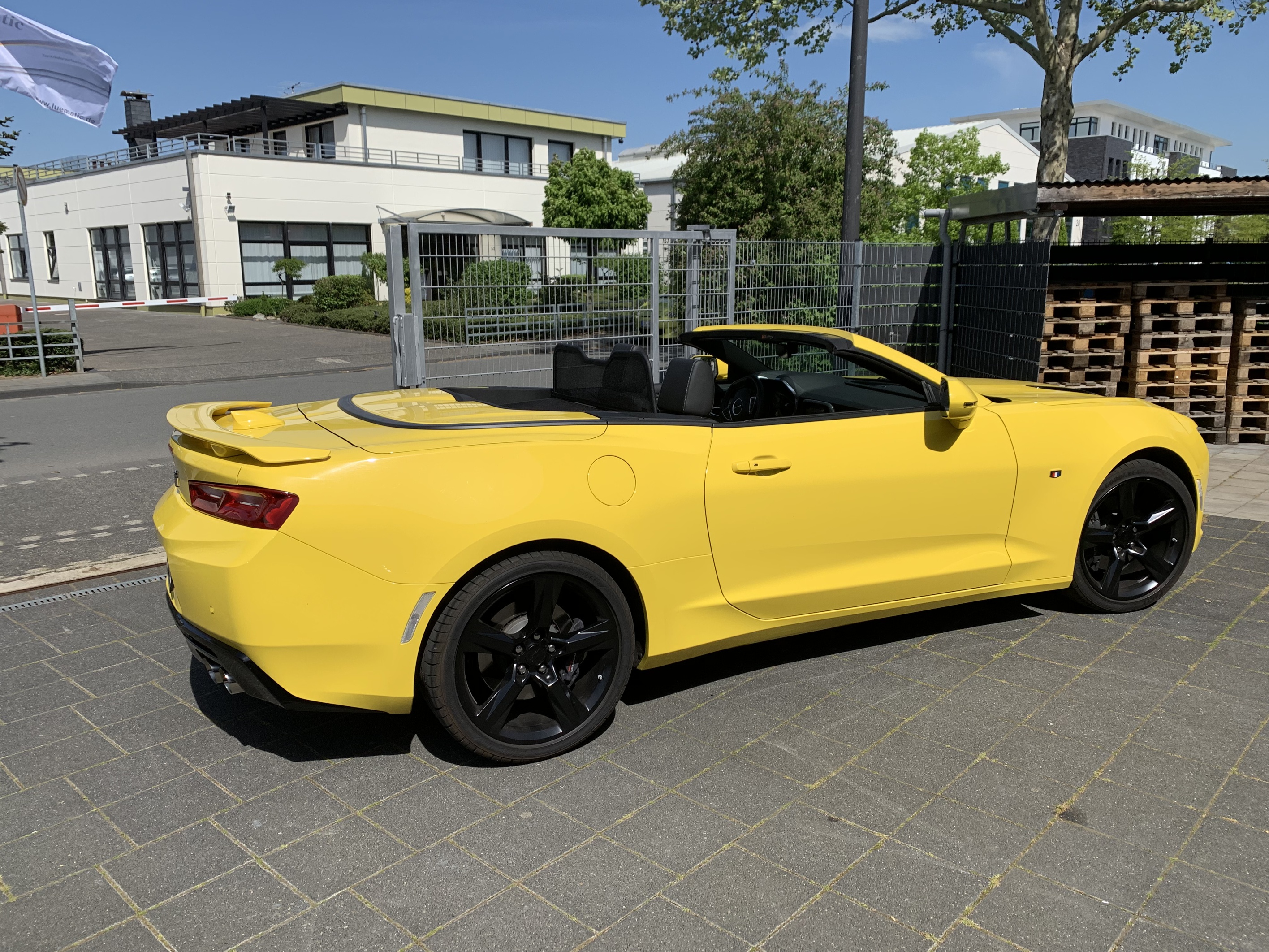 AIRAX Windschott für Holden GM Chevrolet Camaro Convertible 6.Gen. 