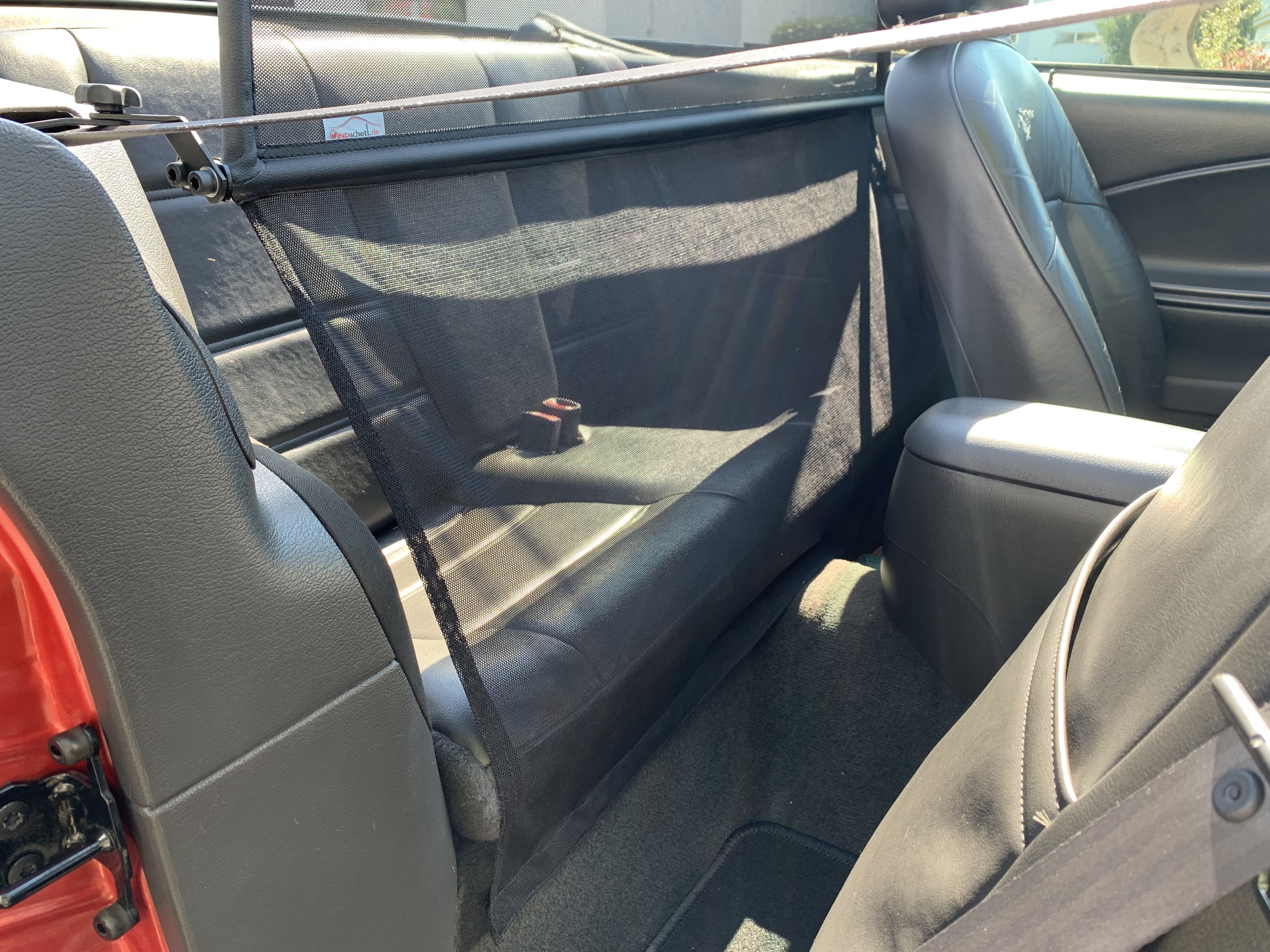 Airax deflettore del vento adatto per Ford Mustang IV Cabrio  