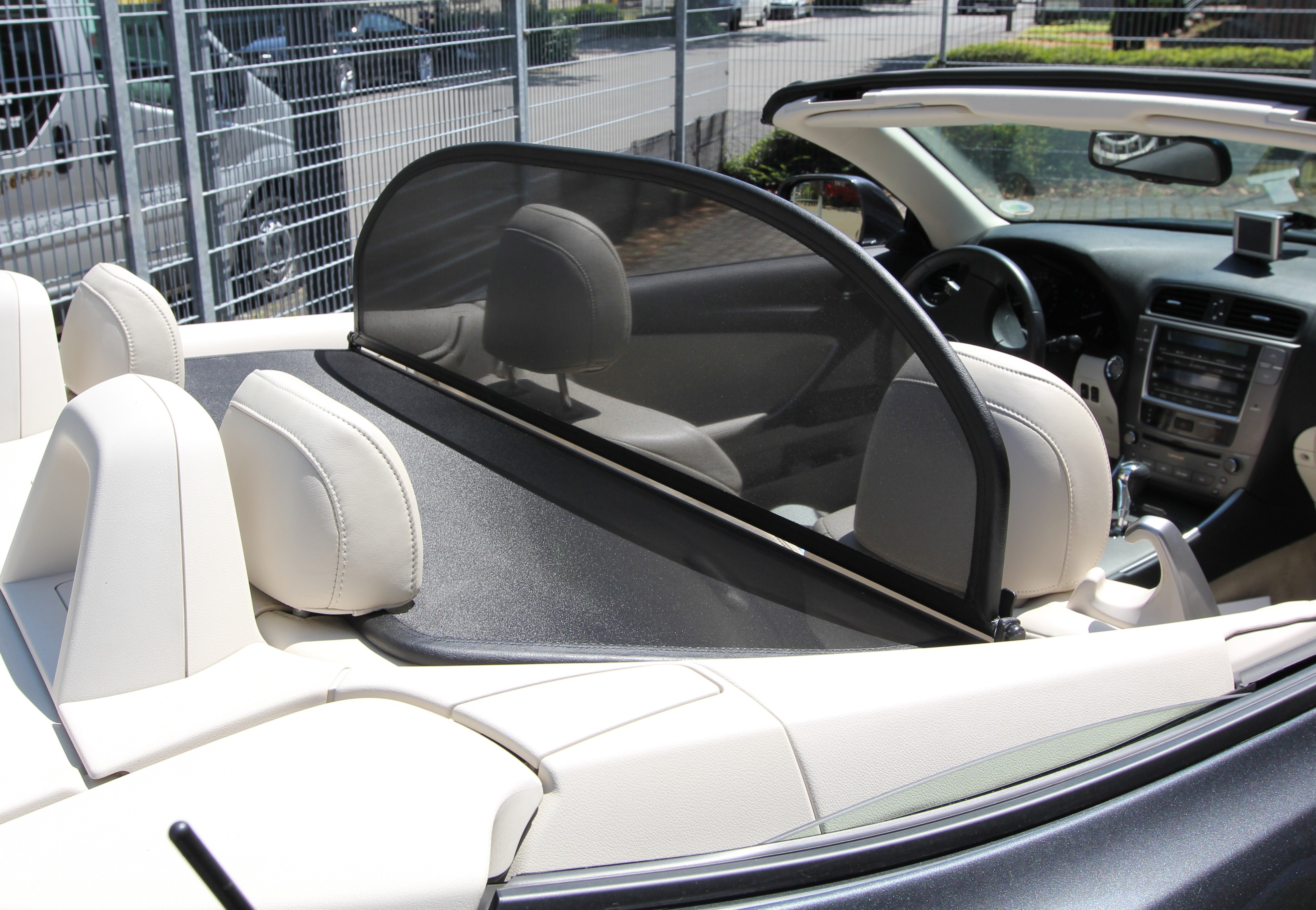Airax deflector de viento adecuado para Lexus IS 250C Cabrio  