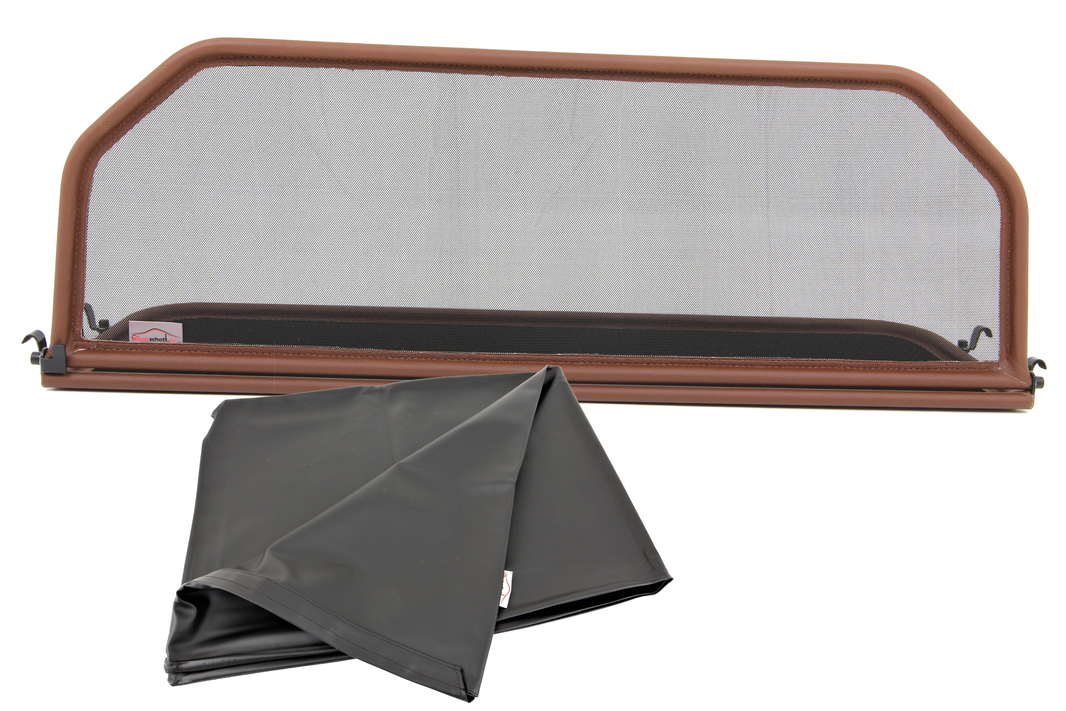 Airax wind deflector shade of brown suitable for Mercedes R107  280, 300, 350, 380, 420, 450, 560 SL 