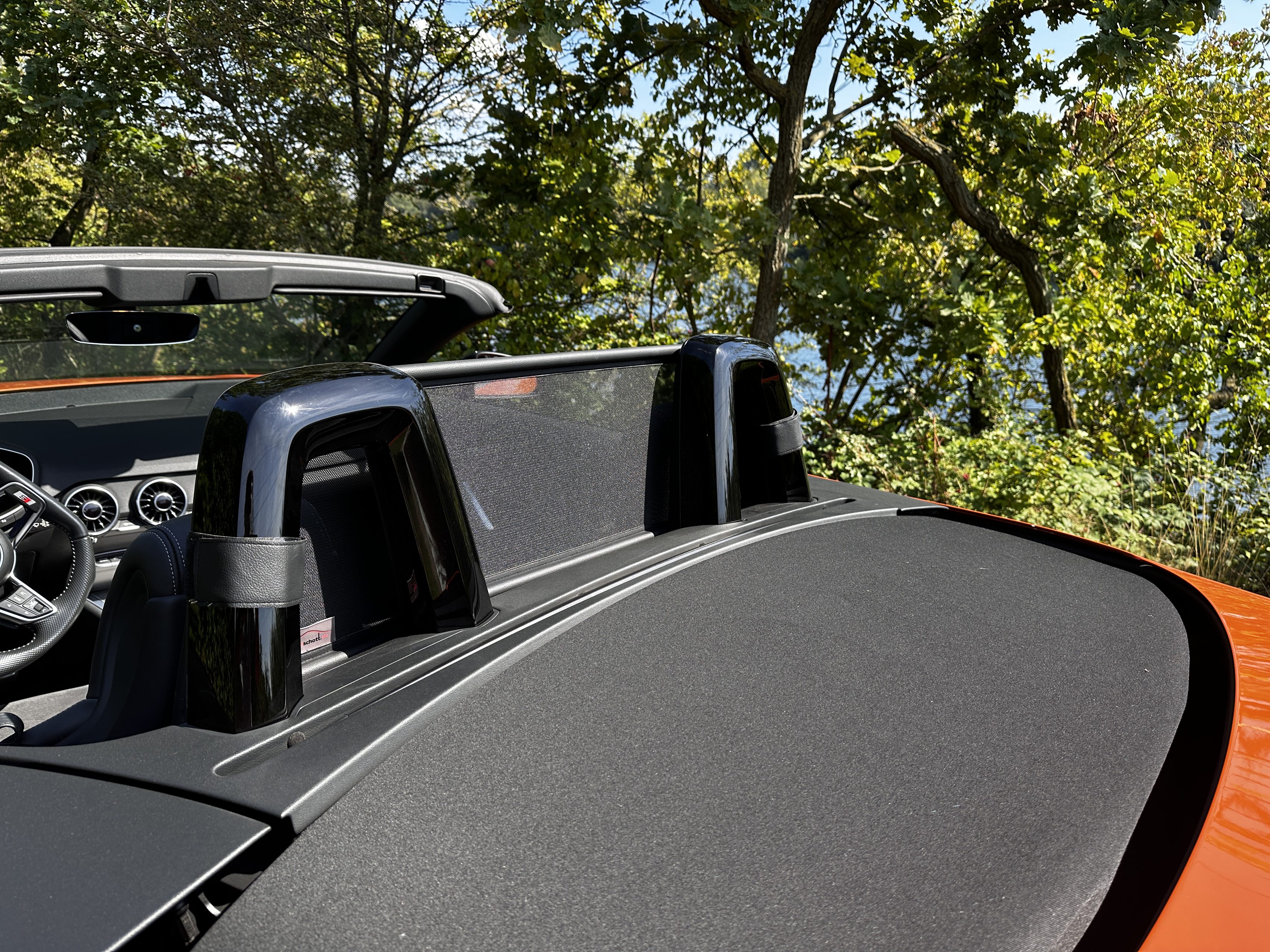 Airax deflector de viento adecuado para Audi TT FV9 Roadster Cabrio  