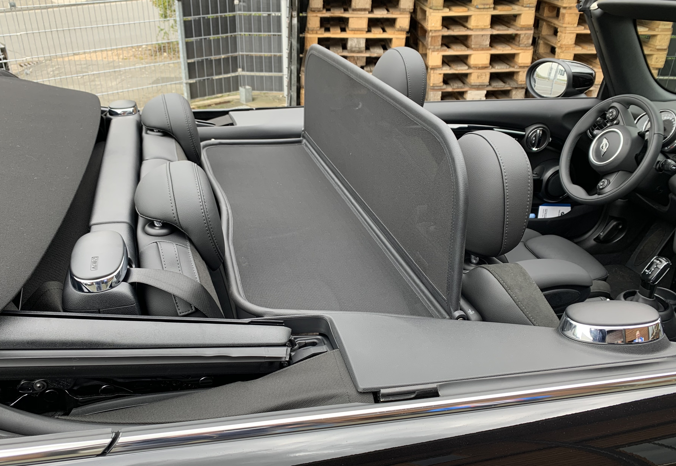 Airax deflector de viento adecuado para BMW Mini One Cooper F57 Cabrio  