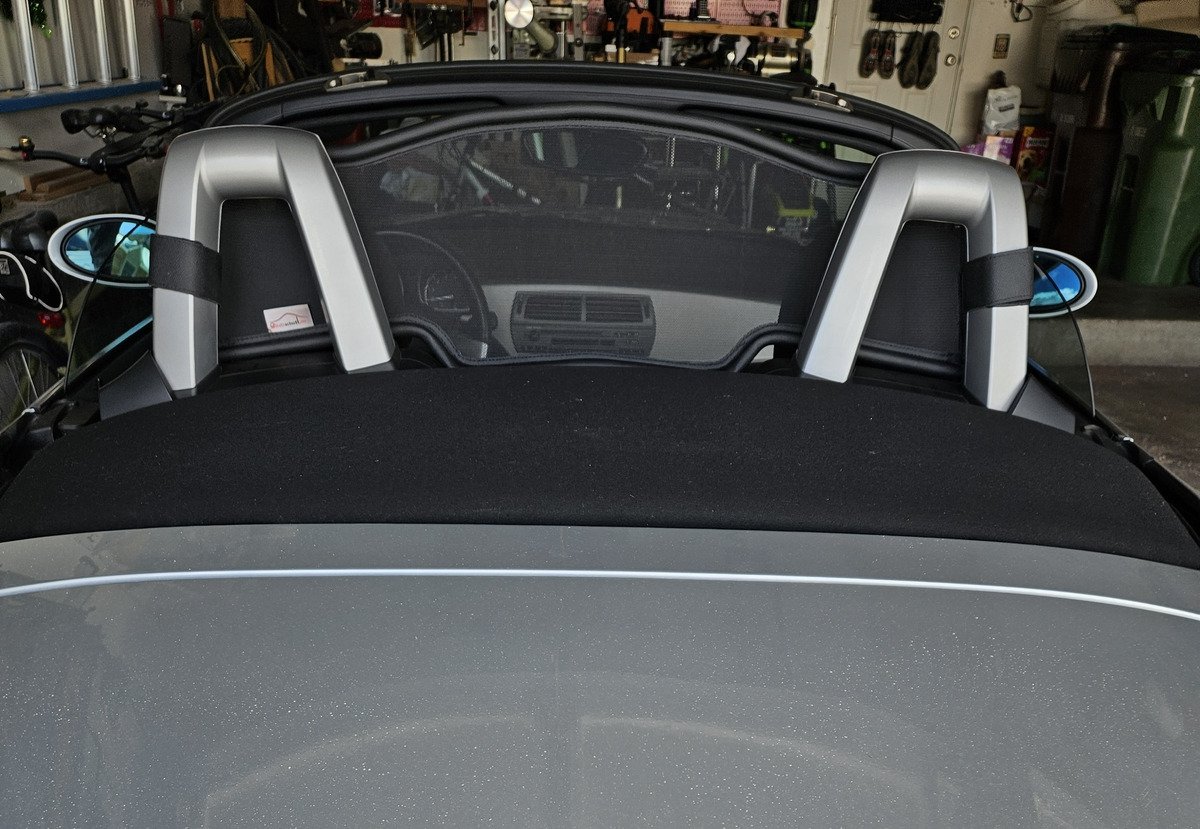 Airax deflettore del vento adatto per BMW Z4 Roadster E85  