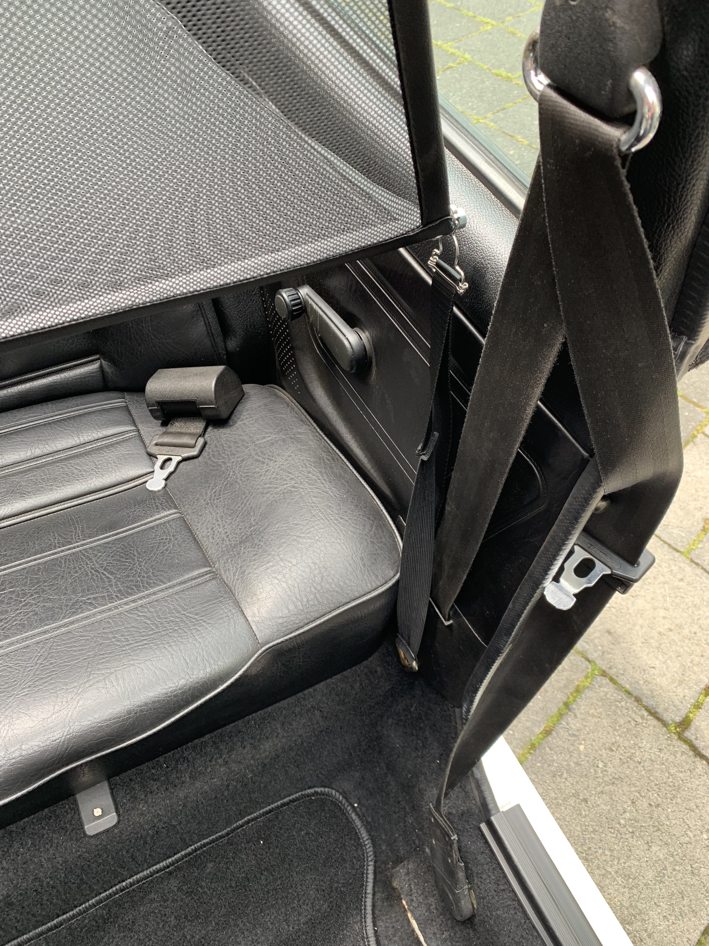 Cinghie di tensione AIRAX per deflettore vento VW Golf I 2 pezzi