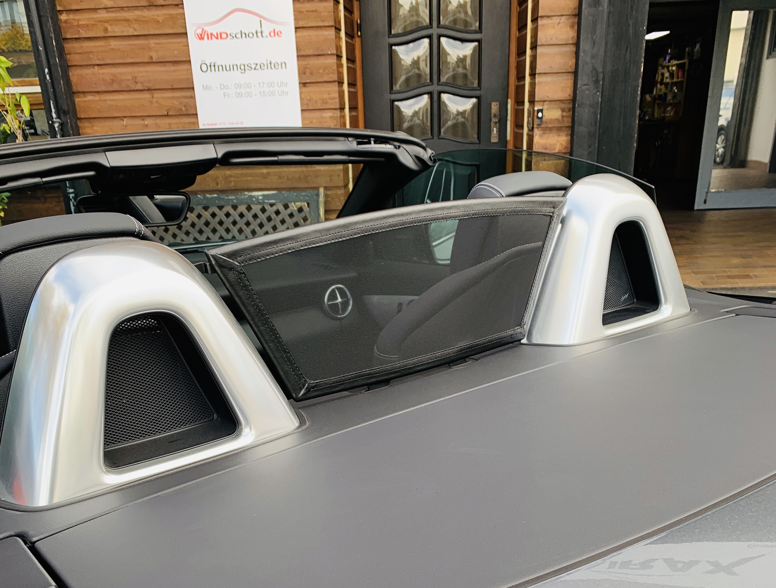 Airax deflector de viento adecuado para Mercedes-Benz SLK SLC R172 Cabrio  