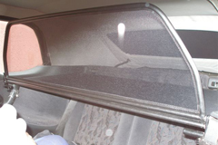 Wind deflector suitable for Vauxhall Opel Astra F