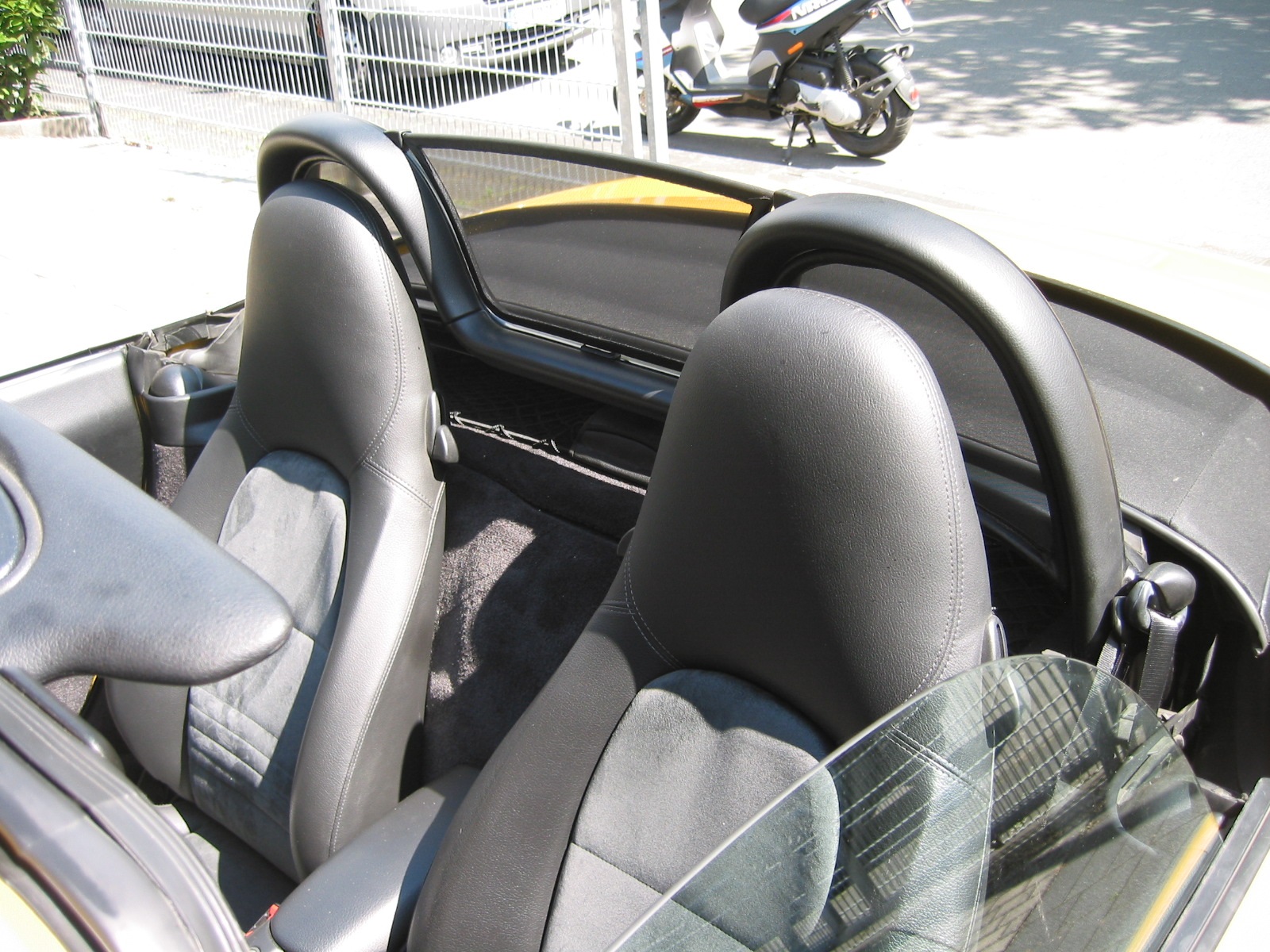 Airax windscherm geschikt voor Porsche Boxster Typ 986 