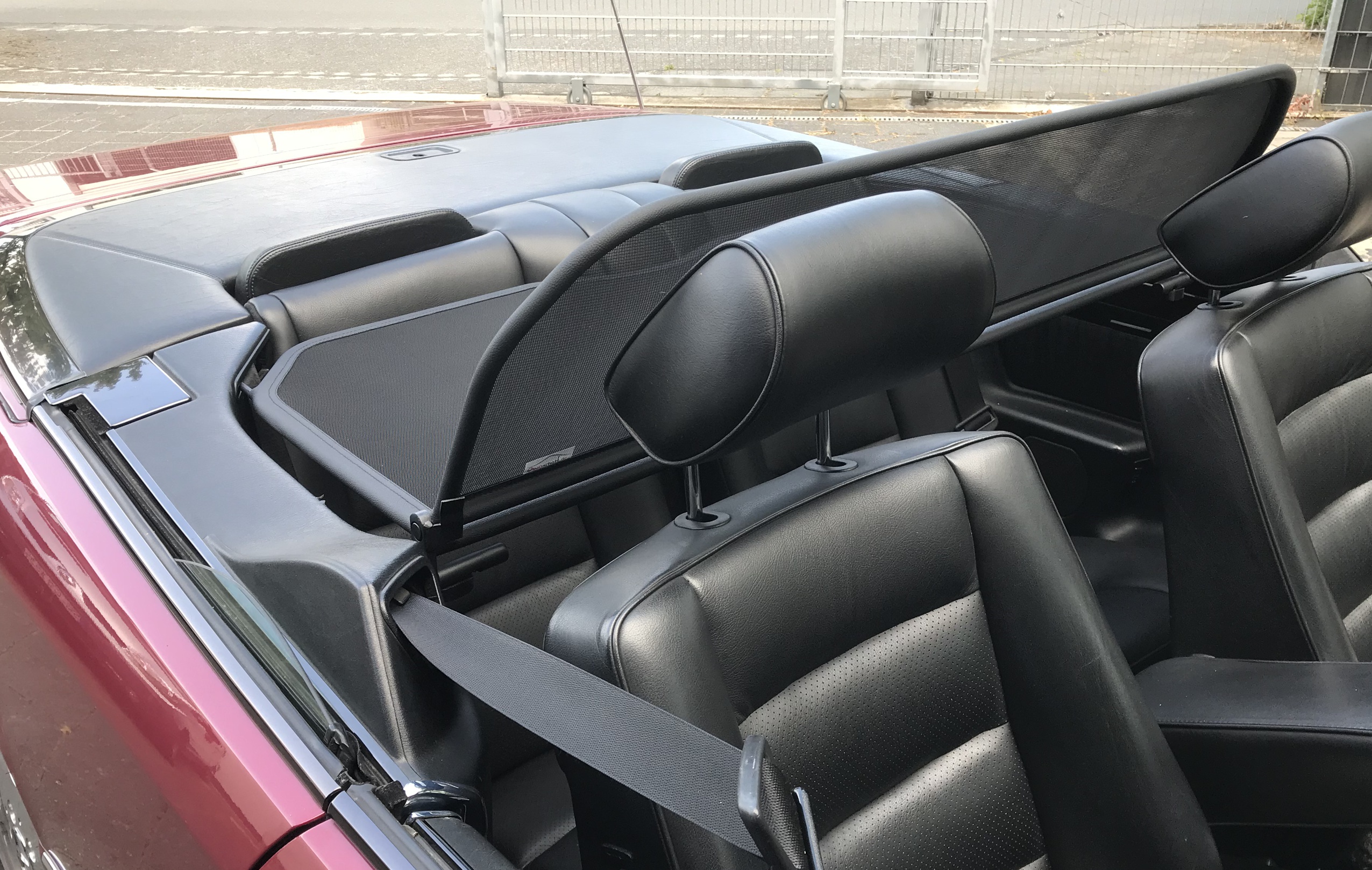 Airax deflettore del vento adatto per Mercedes E-Klasse A 124 Cabrio  