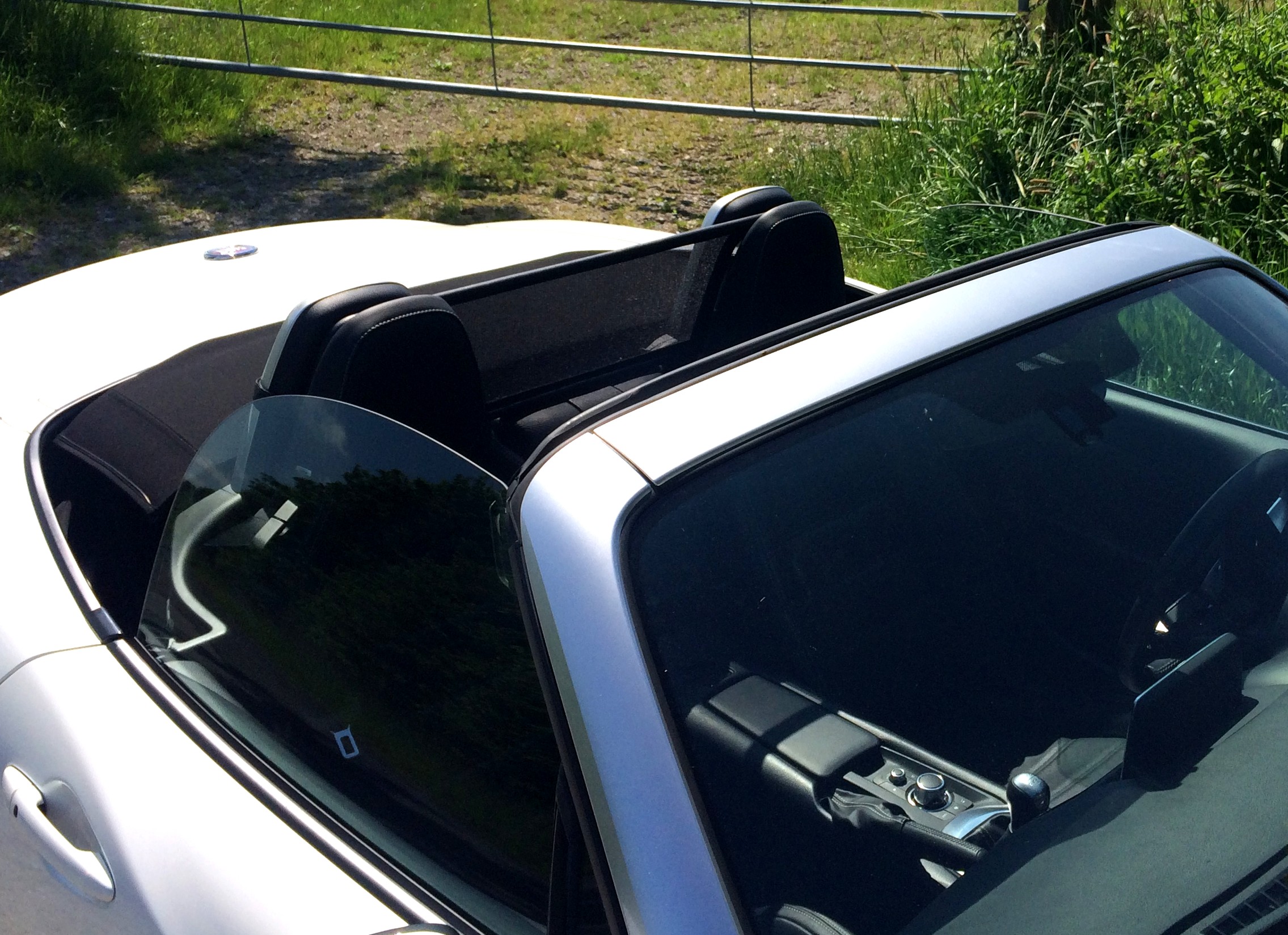 Airax deflettore del vento adatto per Fiat 124 Spider Roadster  