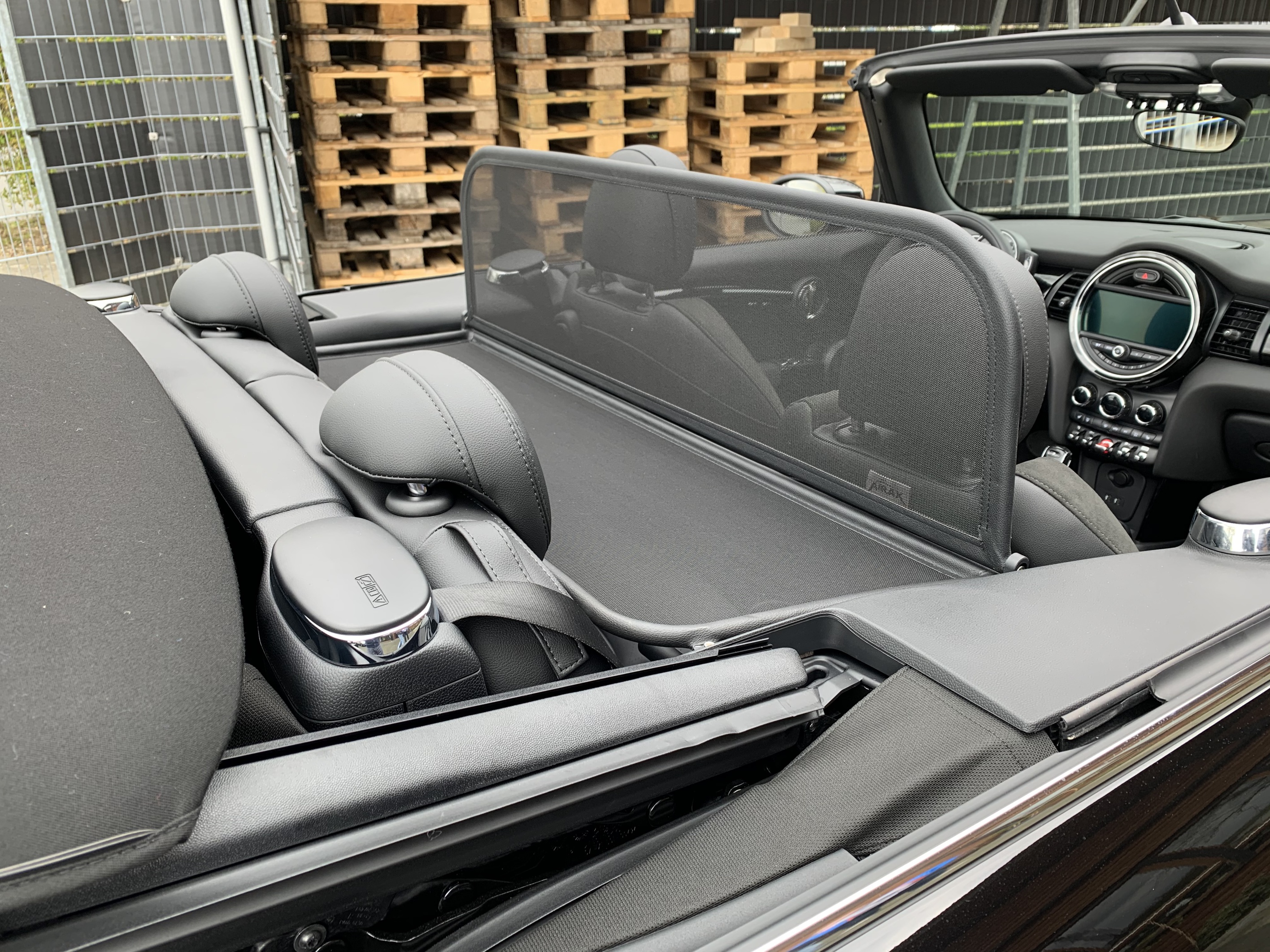 Airax deflector de viento adecuado para BMW Mini One Cooper F57 Cabrio  