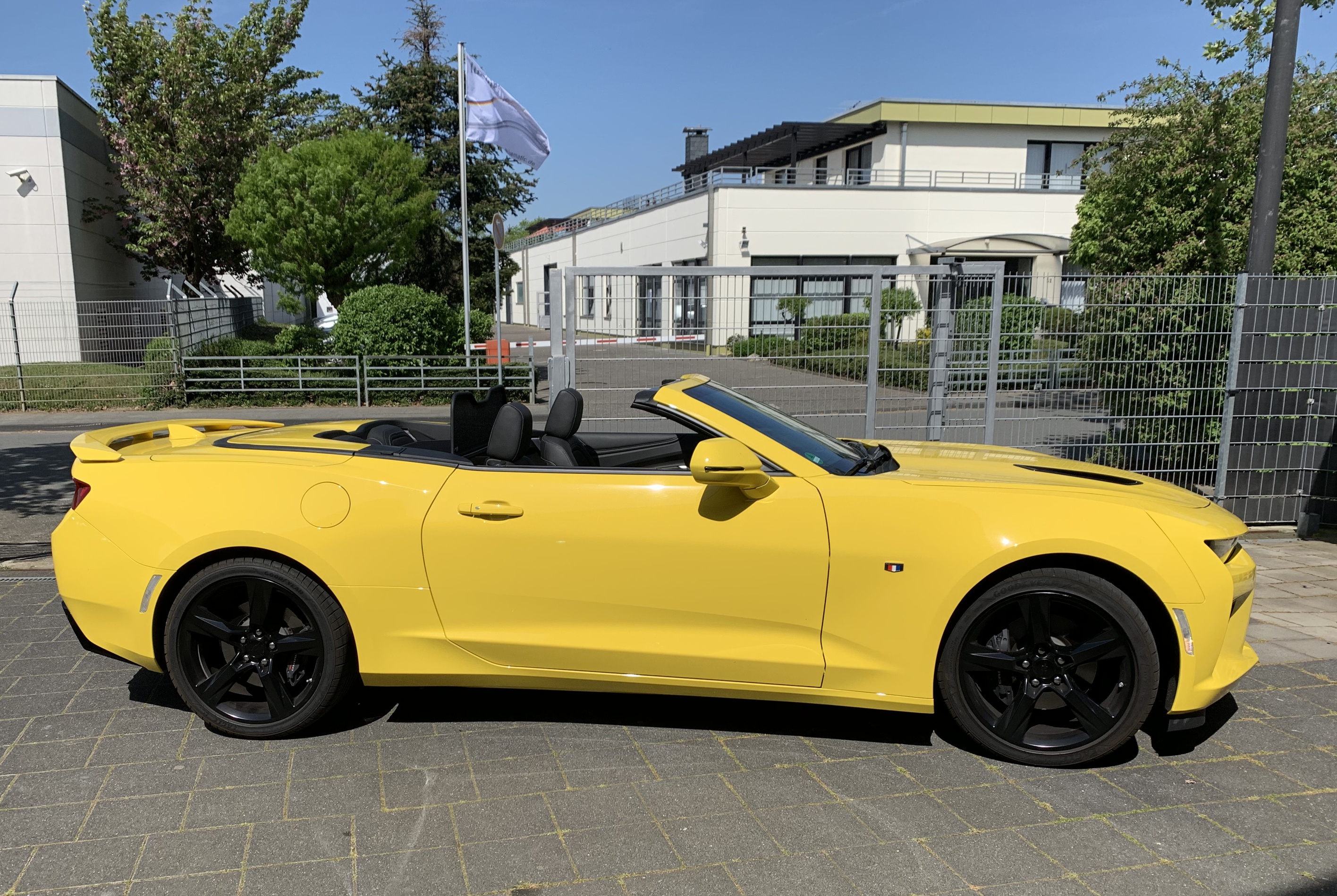 Airax Vindavvisare lämplig för Holden GM Chevrolet Camaro Gen.6 Cabrio  