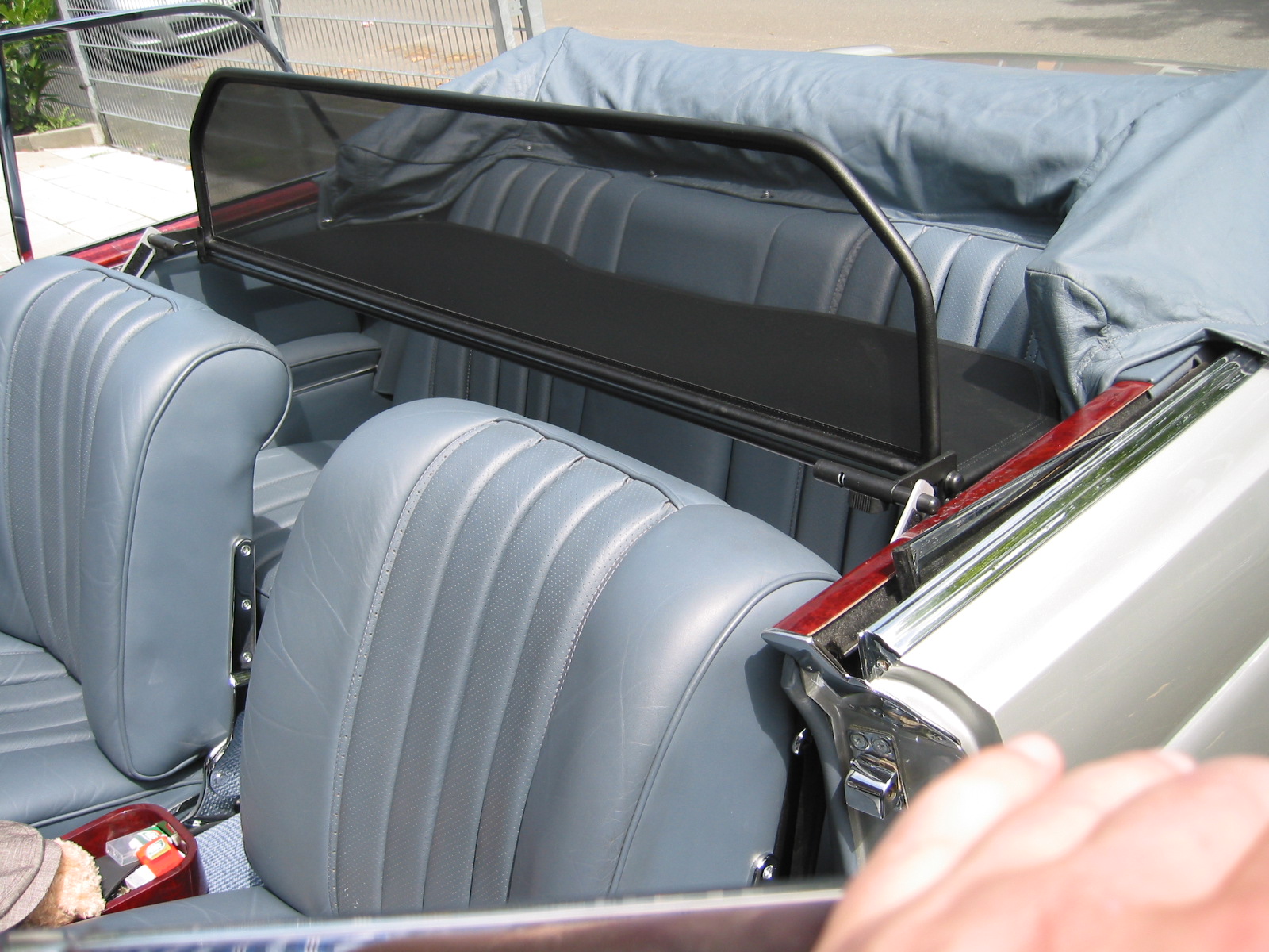 Airax wind deflector suitable for Mercedes W111 SL Cabrio  