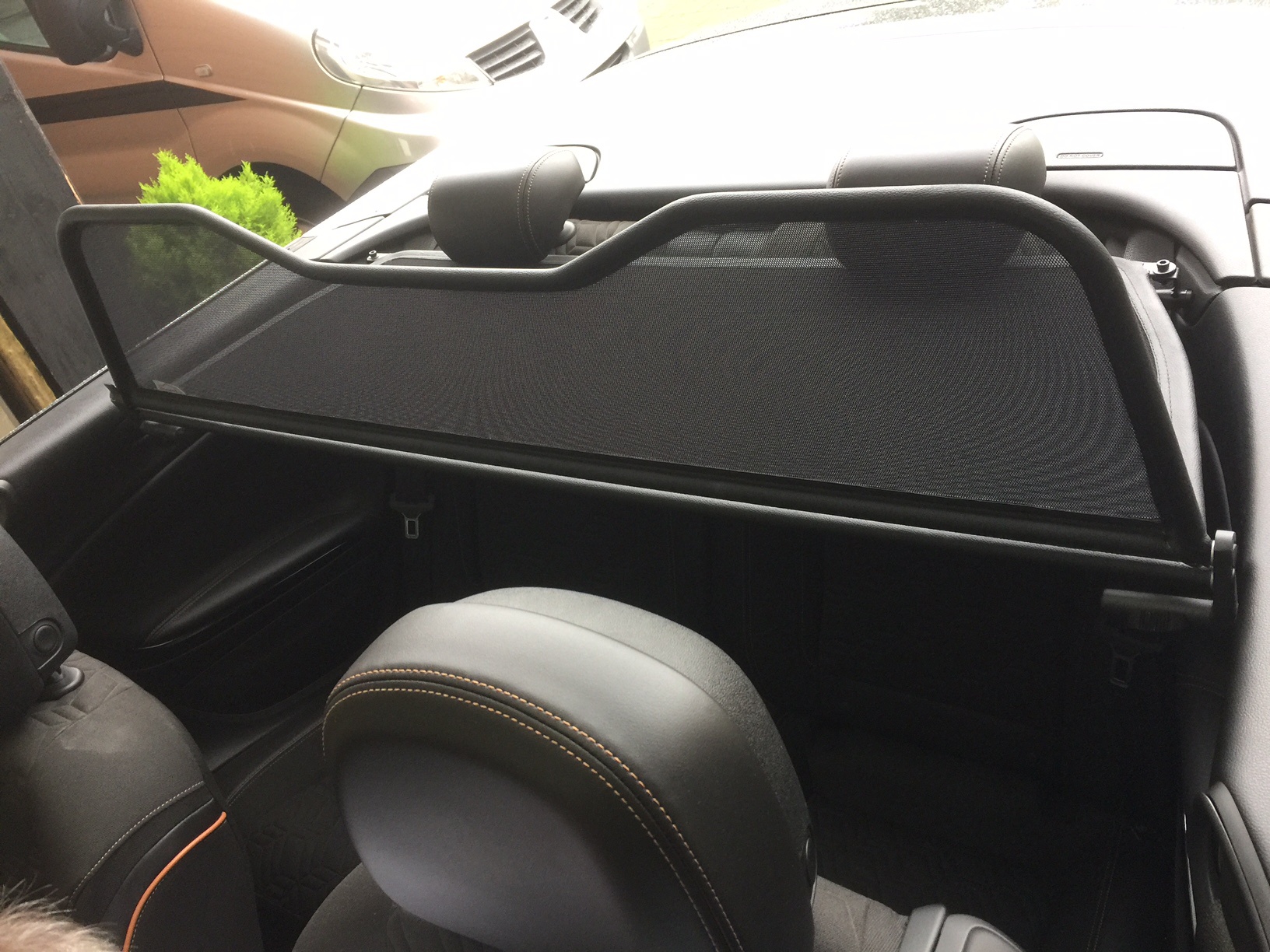 Airax deflector de viento decuado para Cascada W13 plegable y plegable por la mitad, con bolsillo
