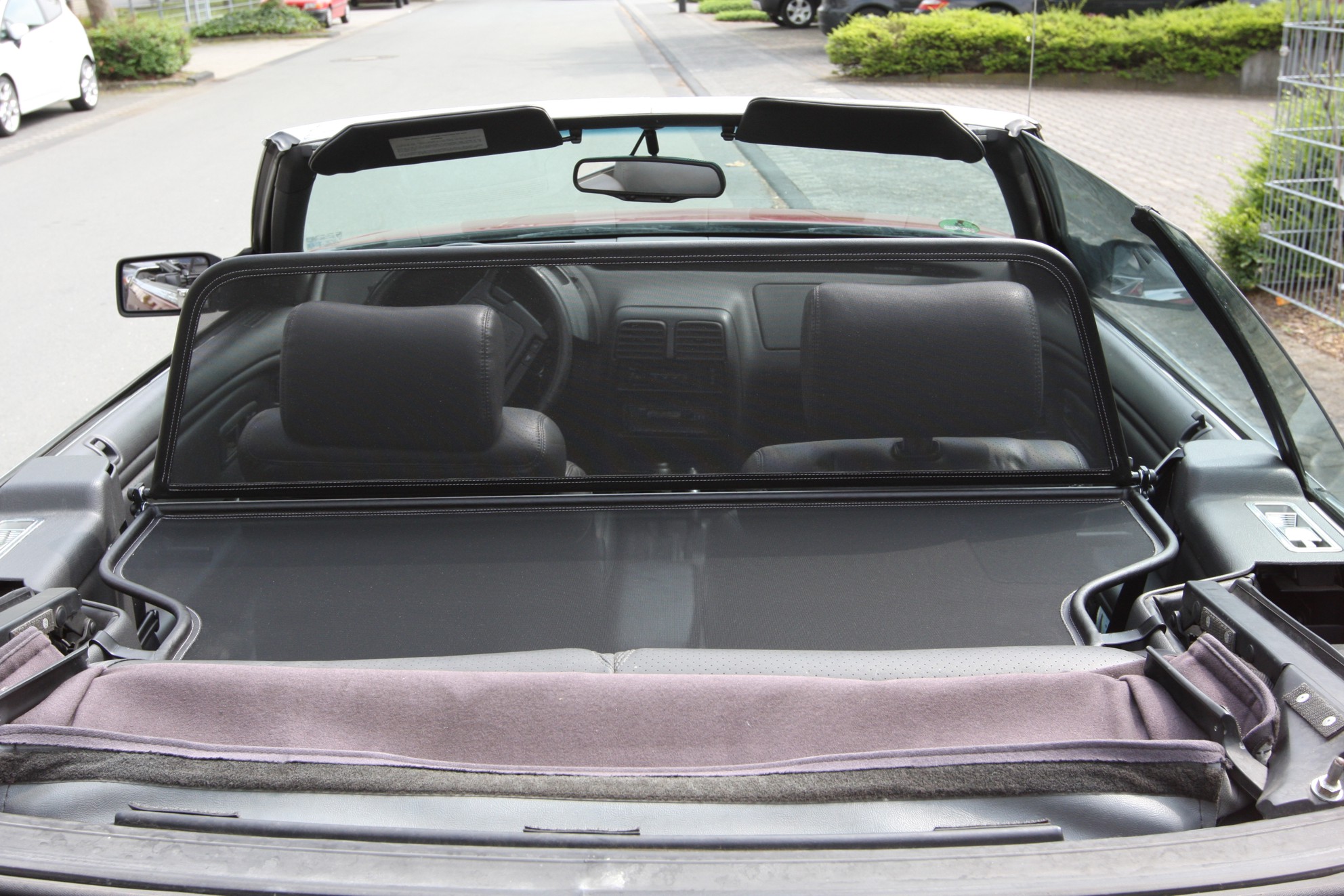 Wind deflector suitable for Chrysler Le Baron 3. Generation 