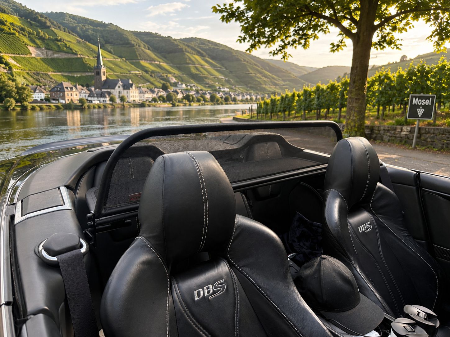 Vindavvisare lämplig för Aston Martin DB9 Volanteo
