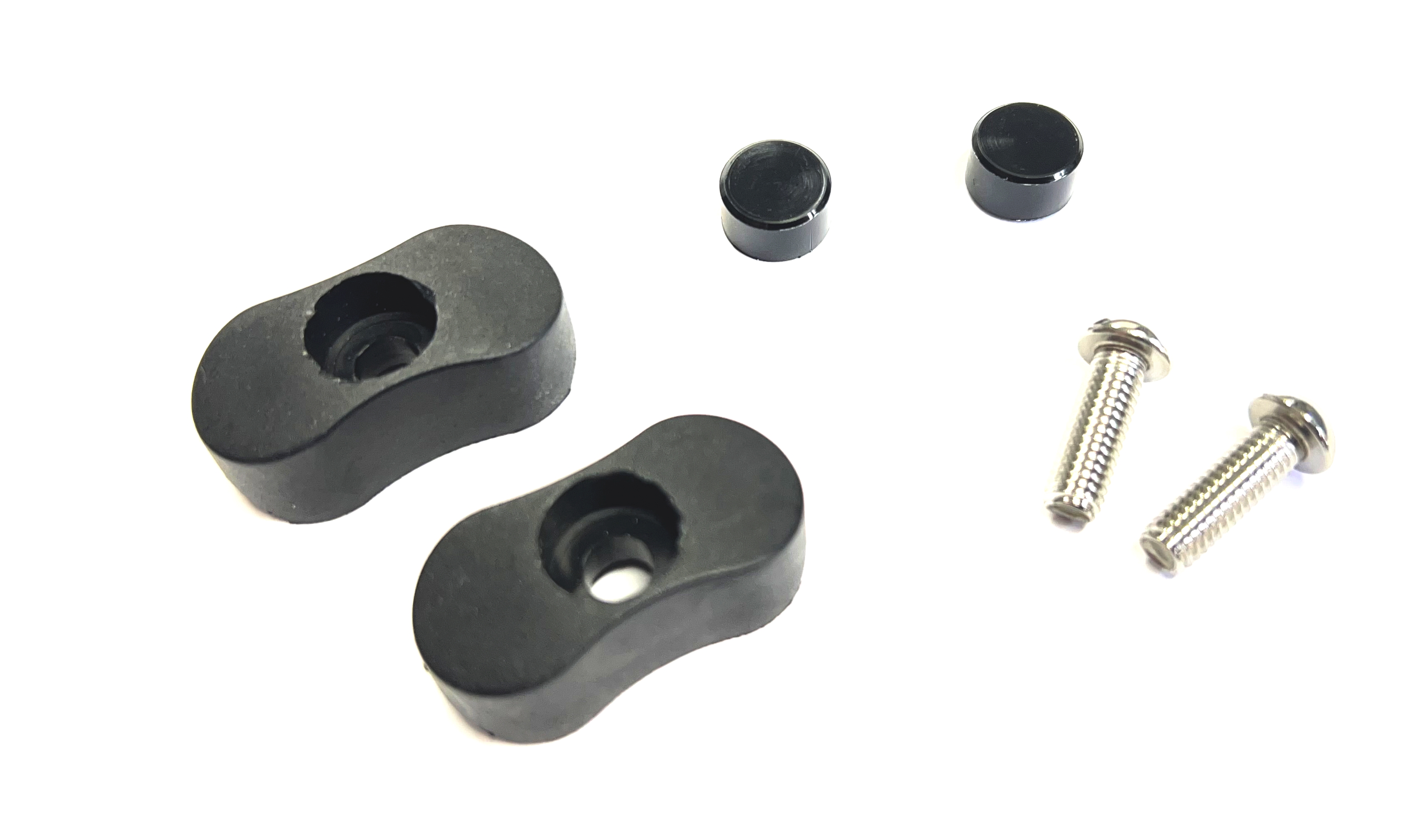 Plastic slider button 2 pieces