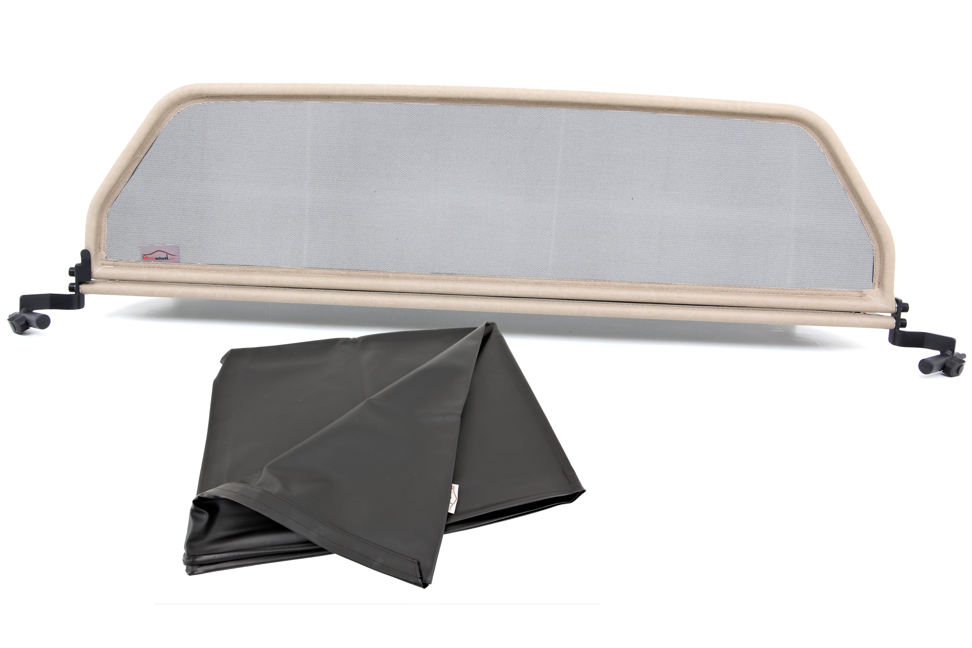 Airax wind deflector Hue tan suitable for Jaguar  XK8 Typ 100  